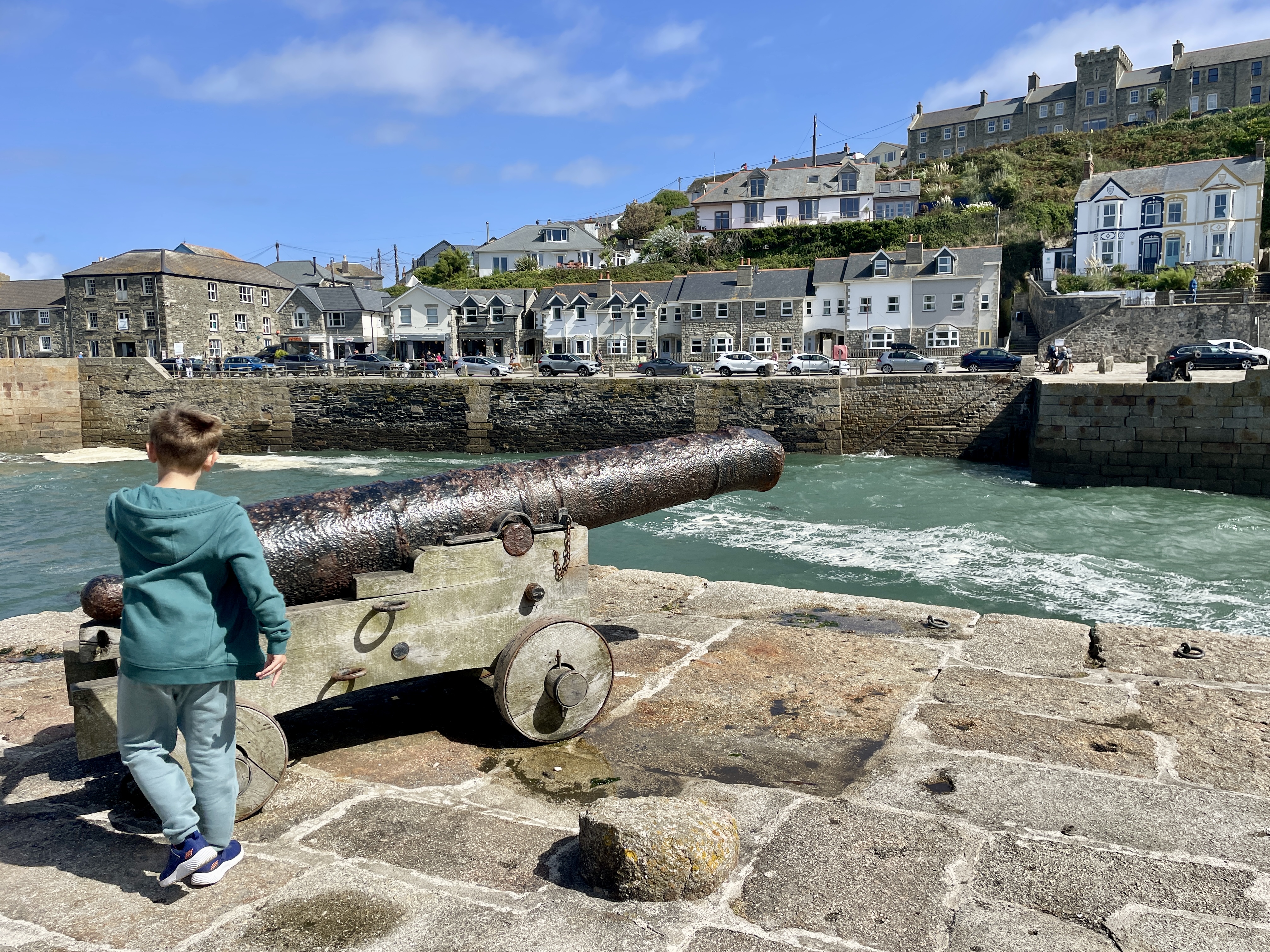 Porthleven cannons