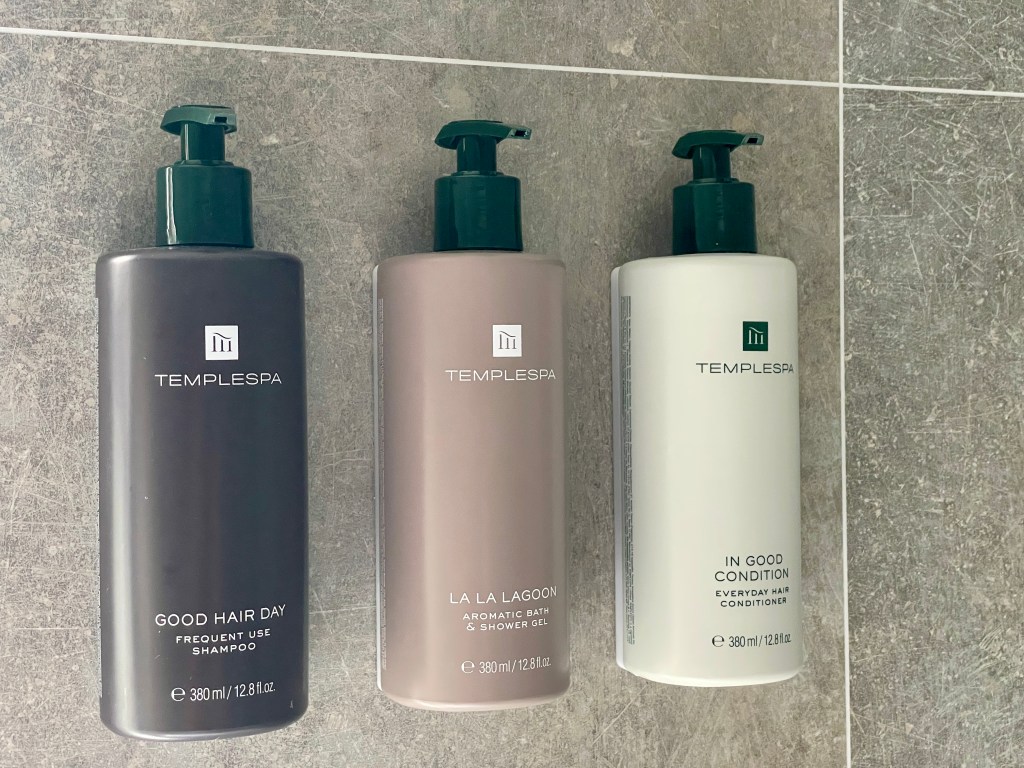 Templespa toiletries