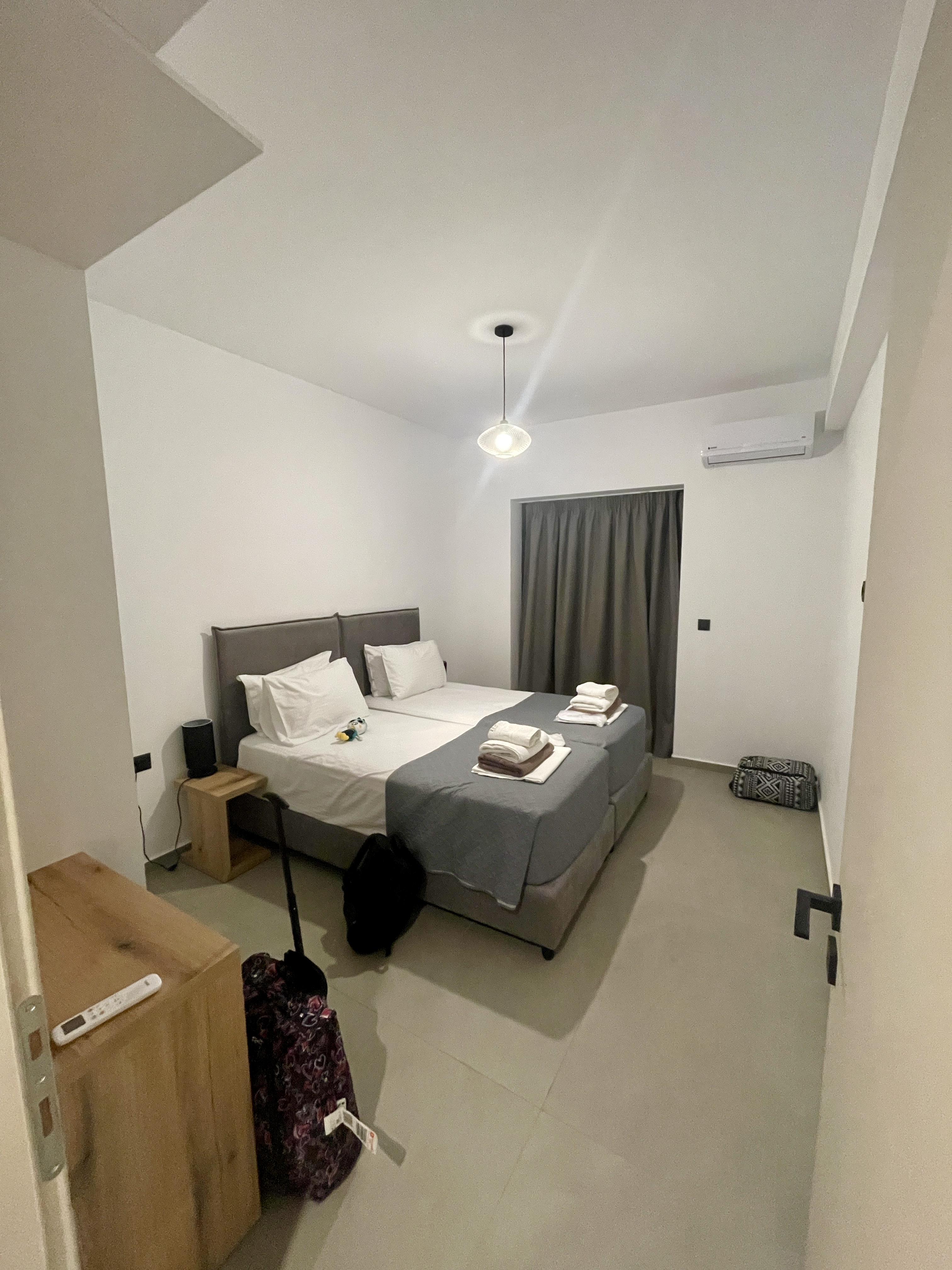 Bedroom at Zen Club Luxury Villas in kolymbia in Rhodes in Greece