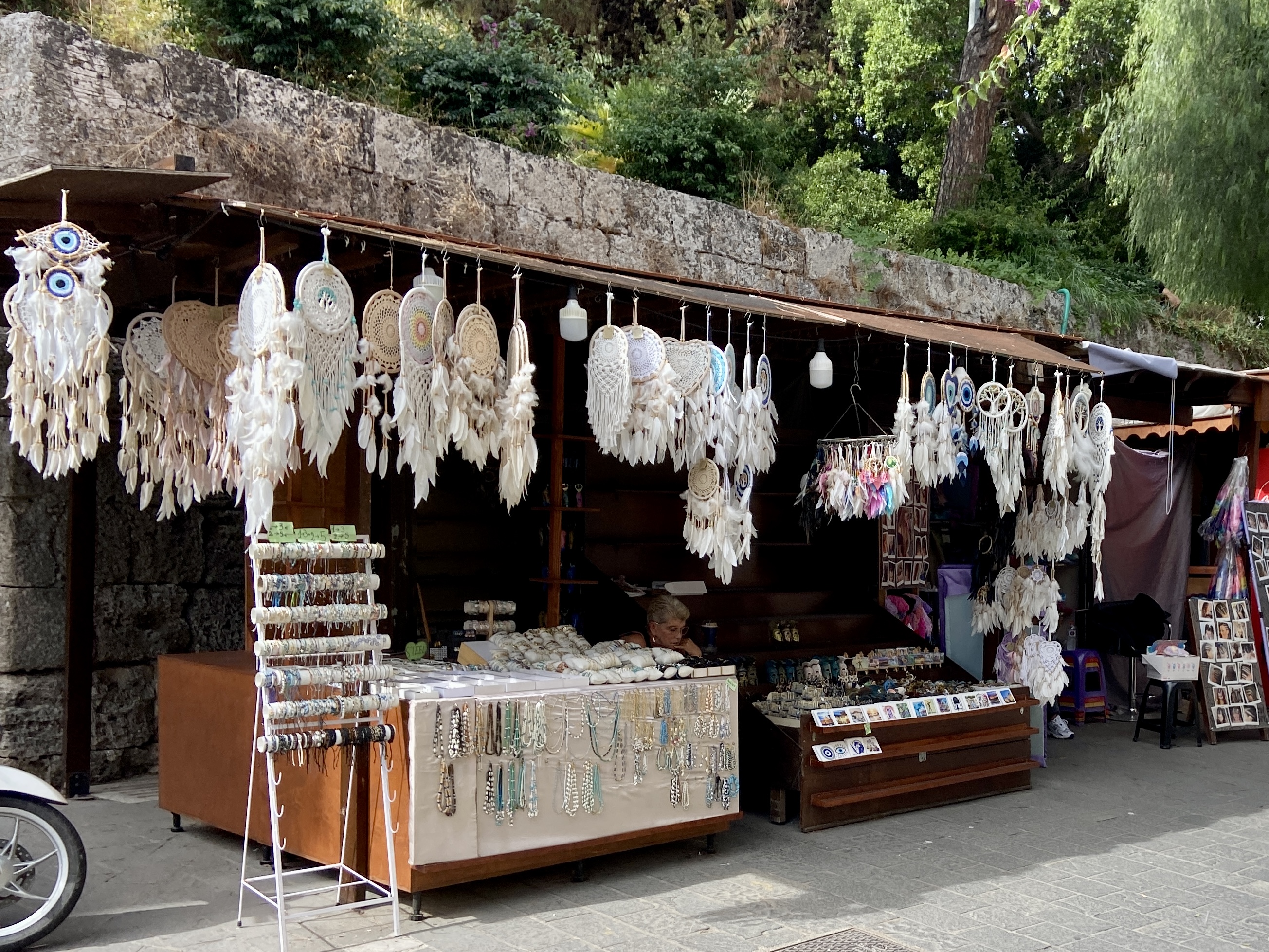 Dreamcatchers stall Rhodes Old Town