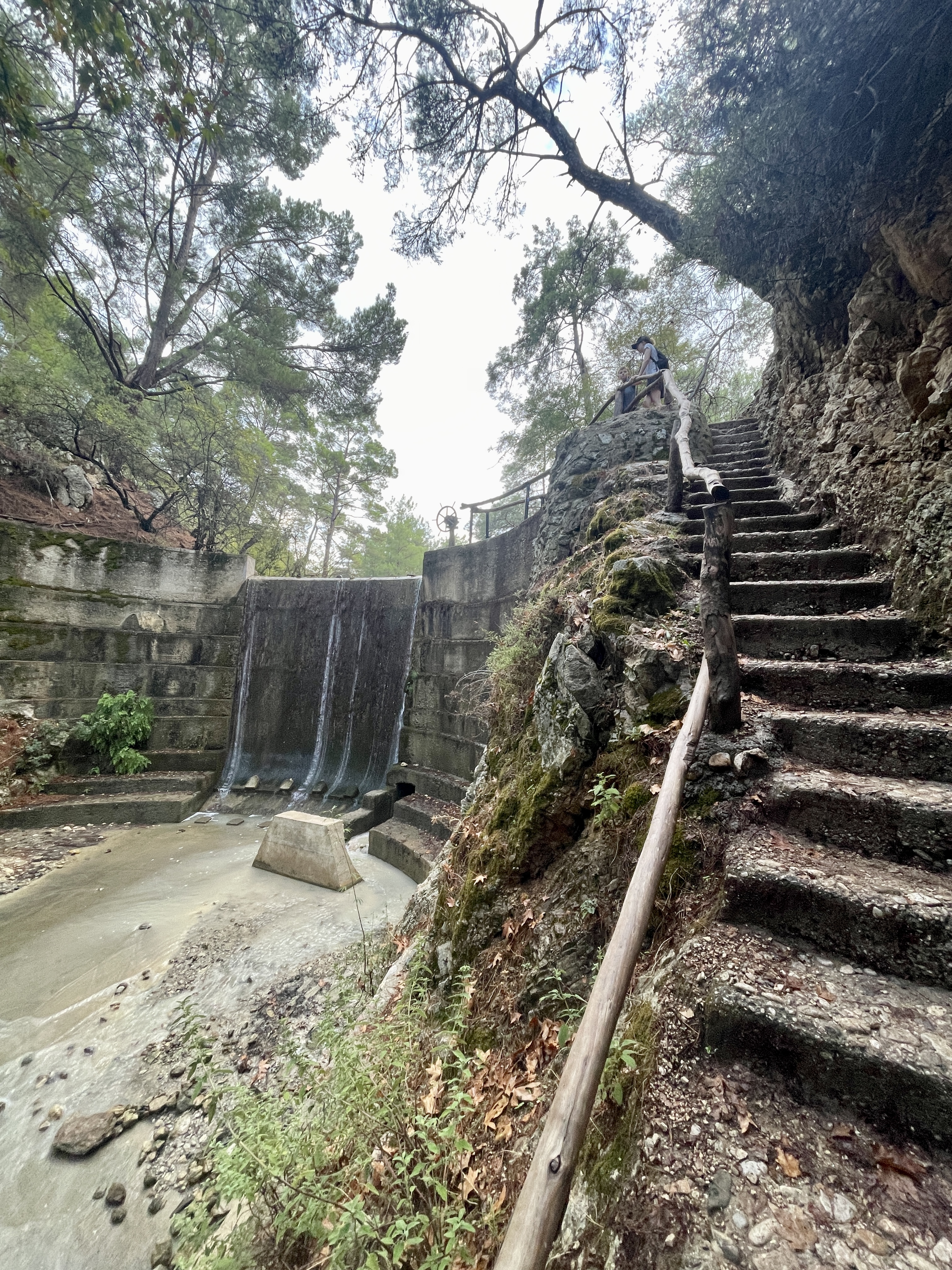 Seven Springs "waterfall"