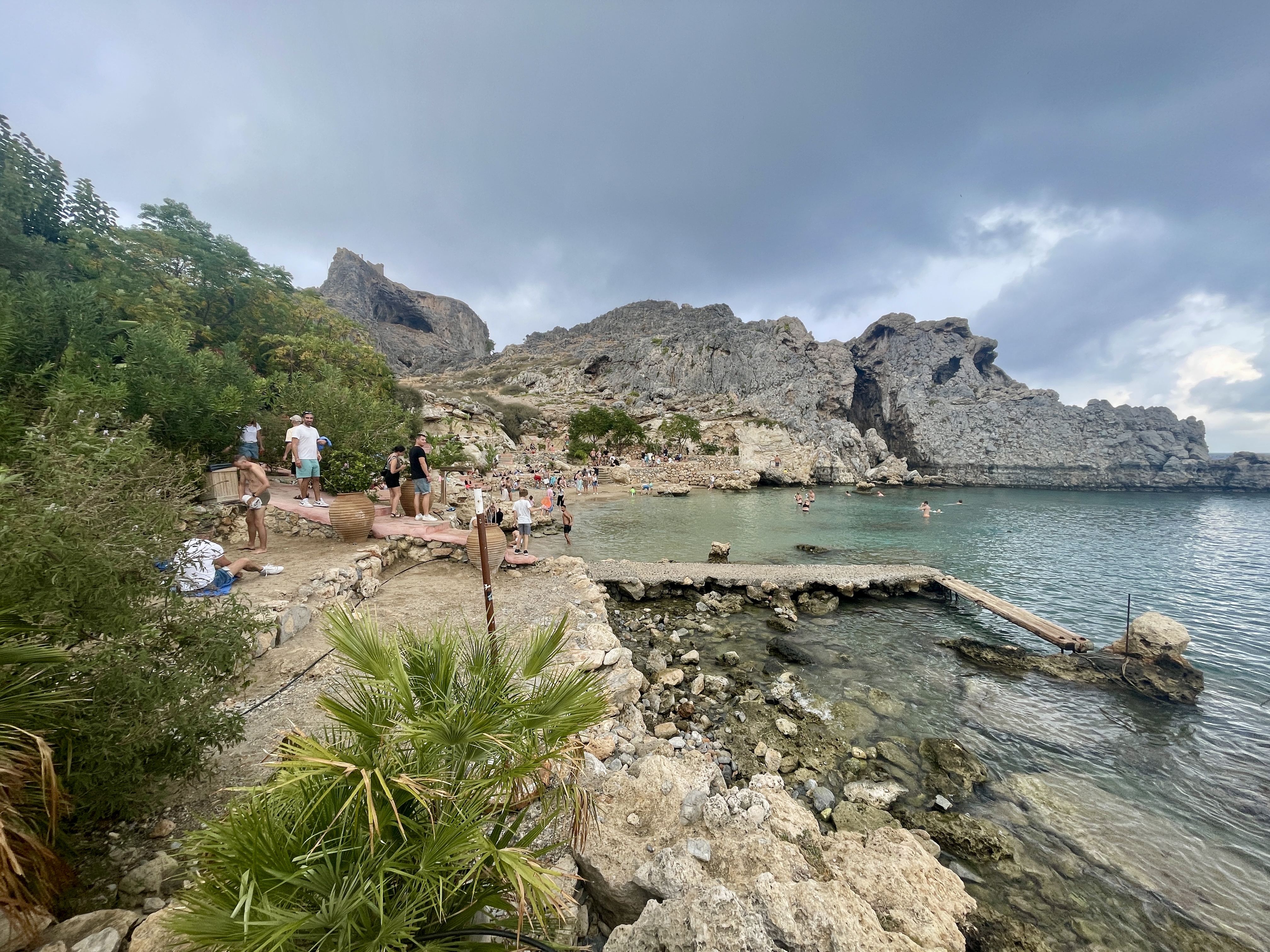 Mikros Gialos Beach, St Paul's Bay, Lindos