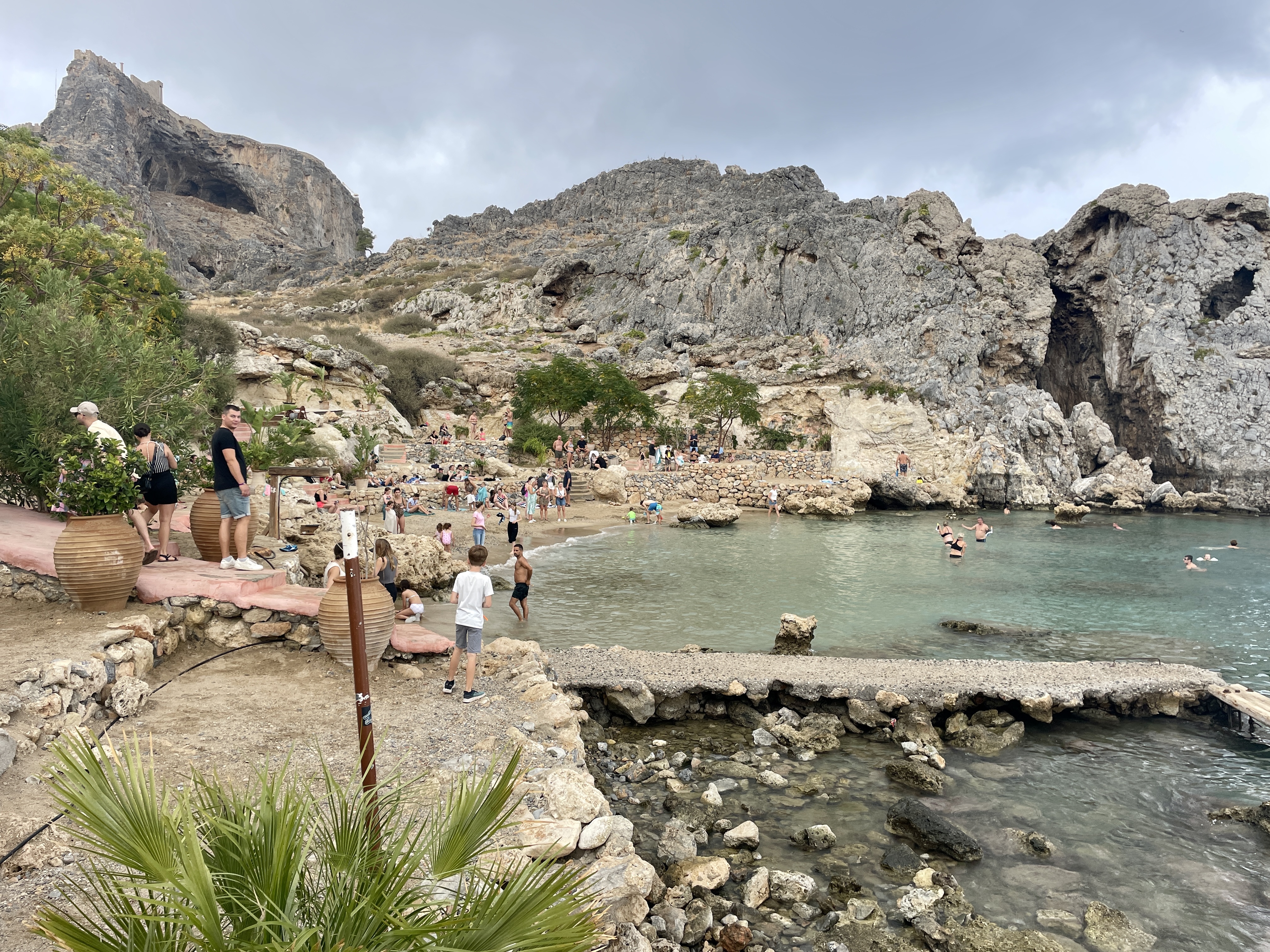 Mikros Gialos Beach, St Paul's Bay, Lindos