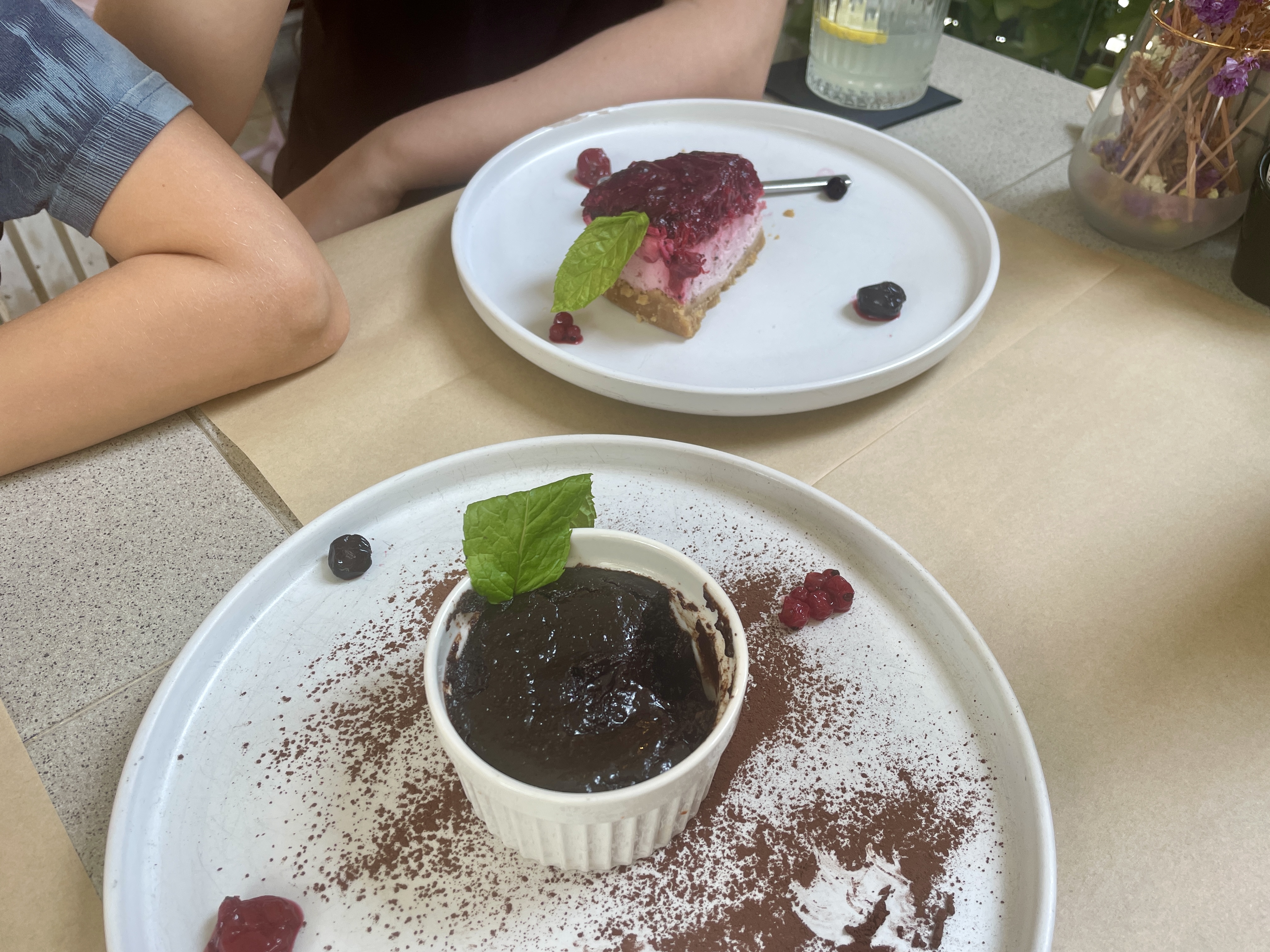 Delicious vegan food at ONO in Rhodes New Town