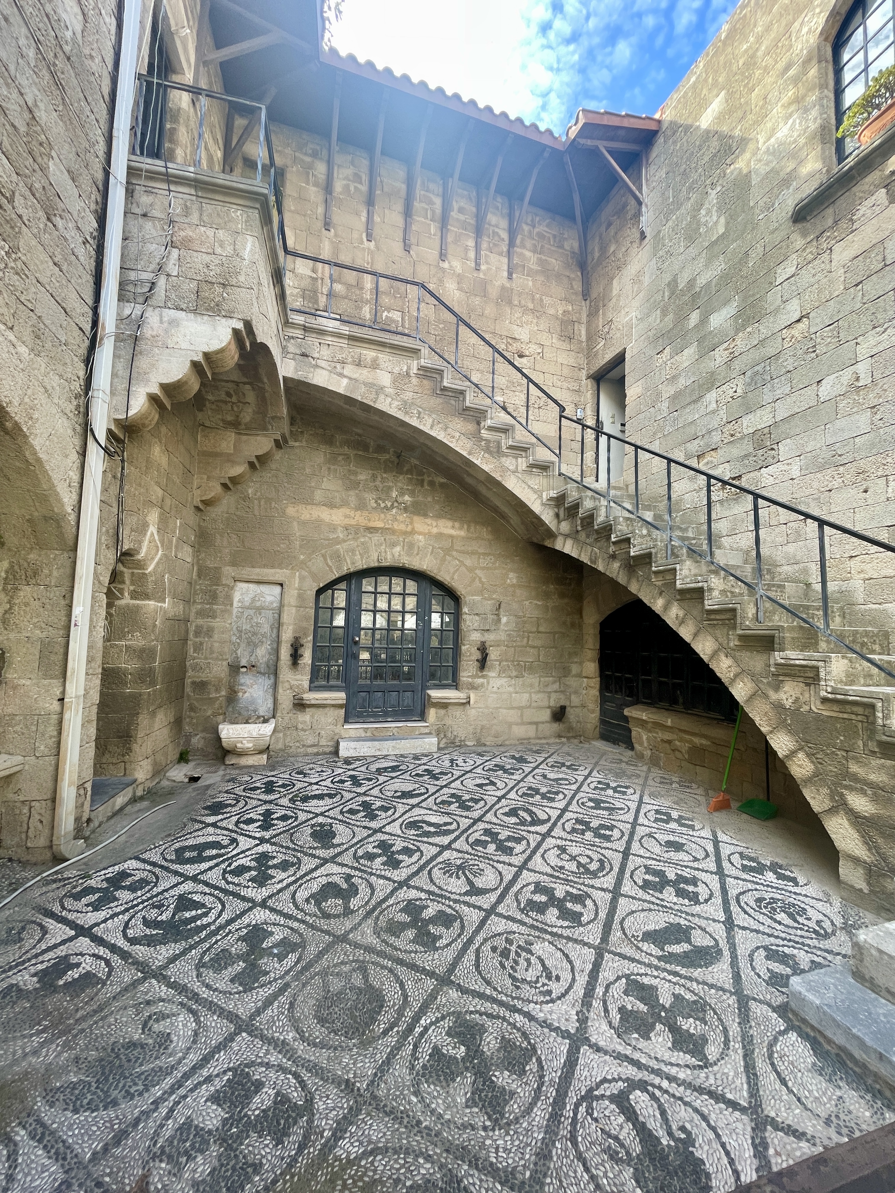 Rhodes Old Town Medieval Buildings 