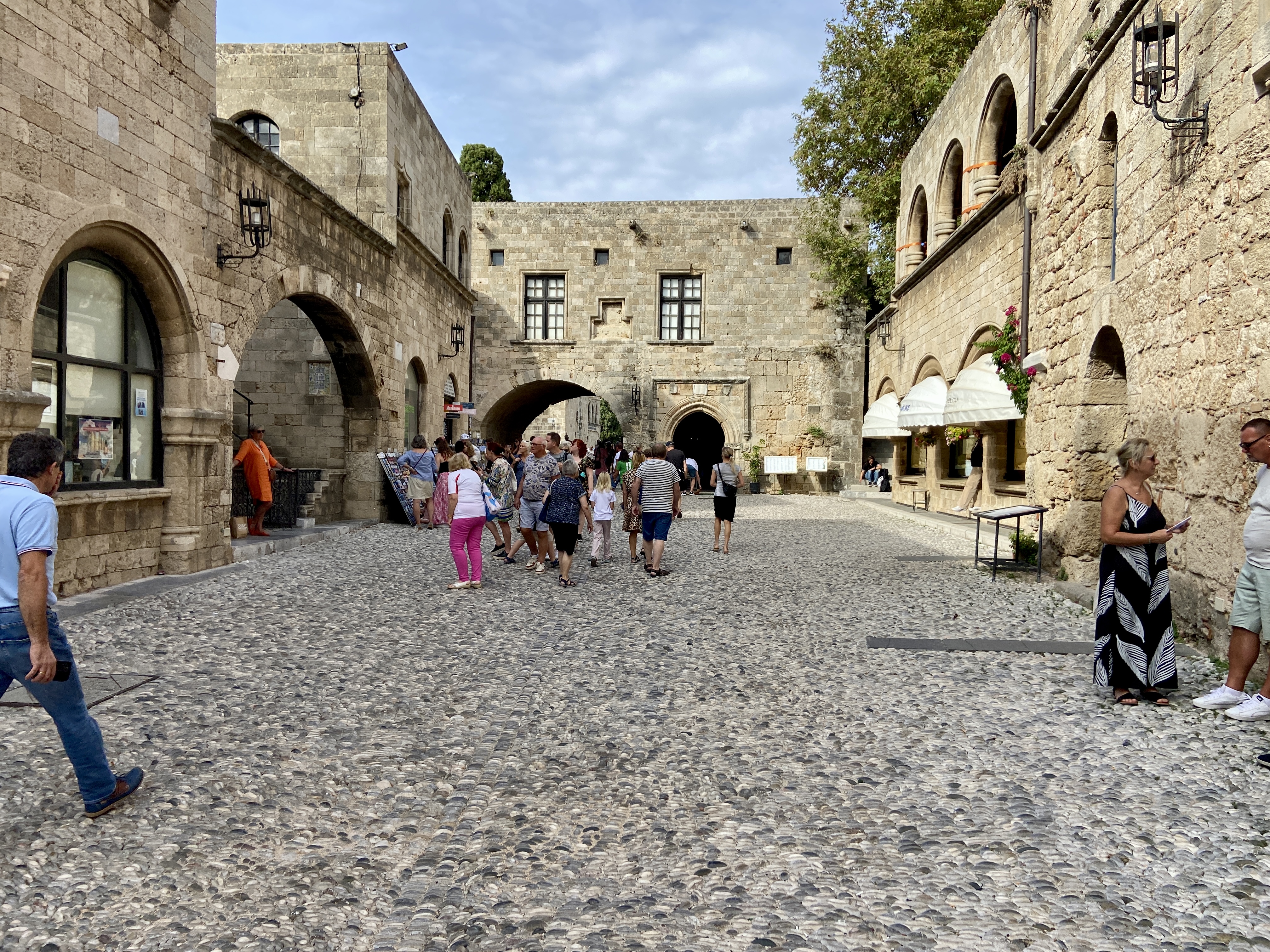The medieval city of Rhodes 