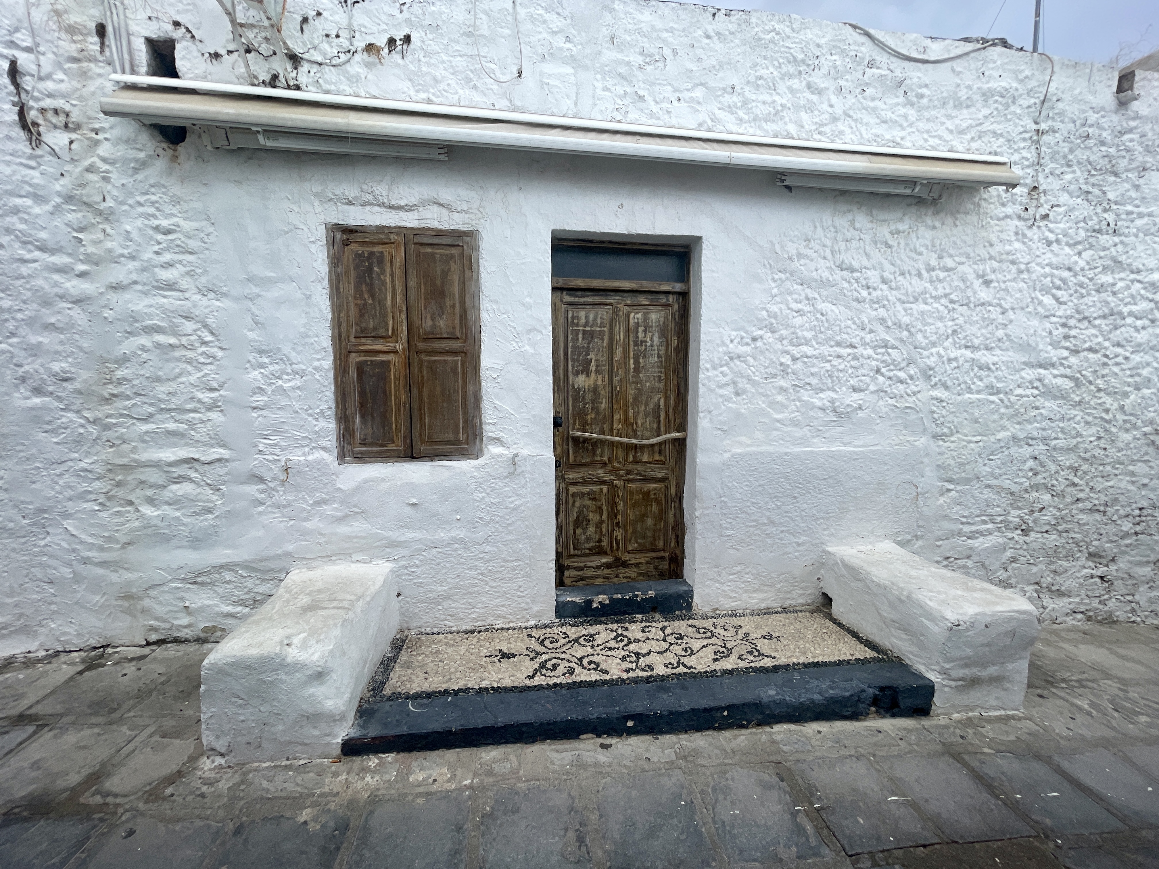 House entrance in Lindos