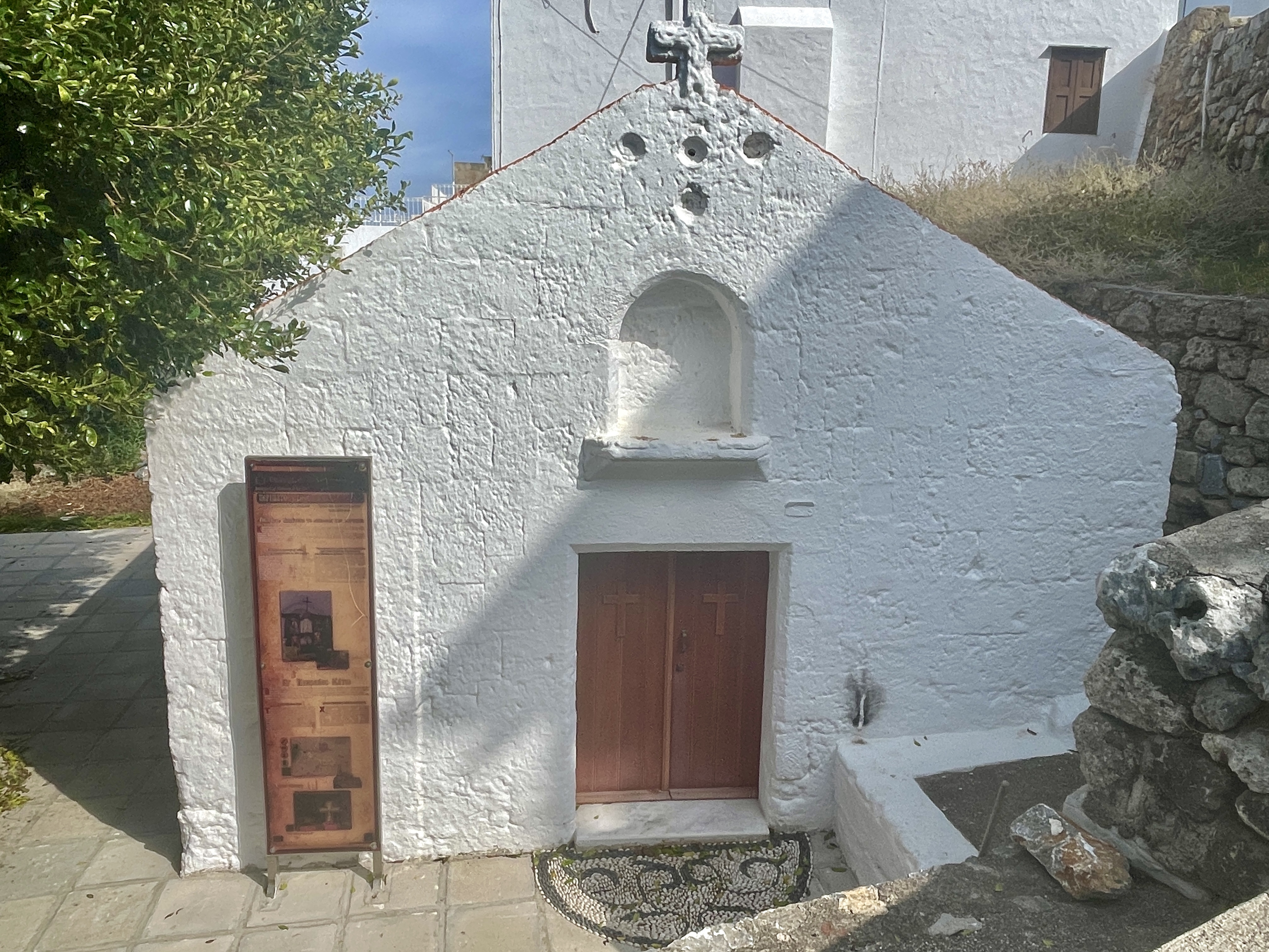 A small chapel in Lindos, Rhodes