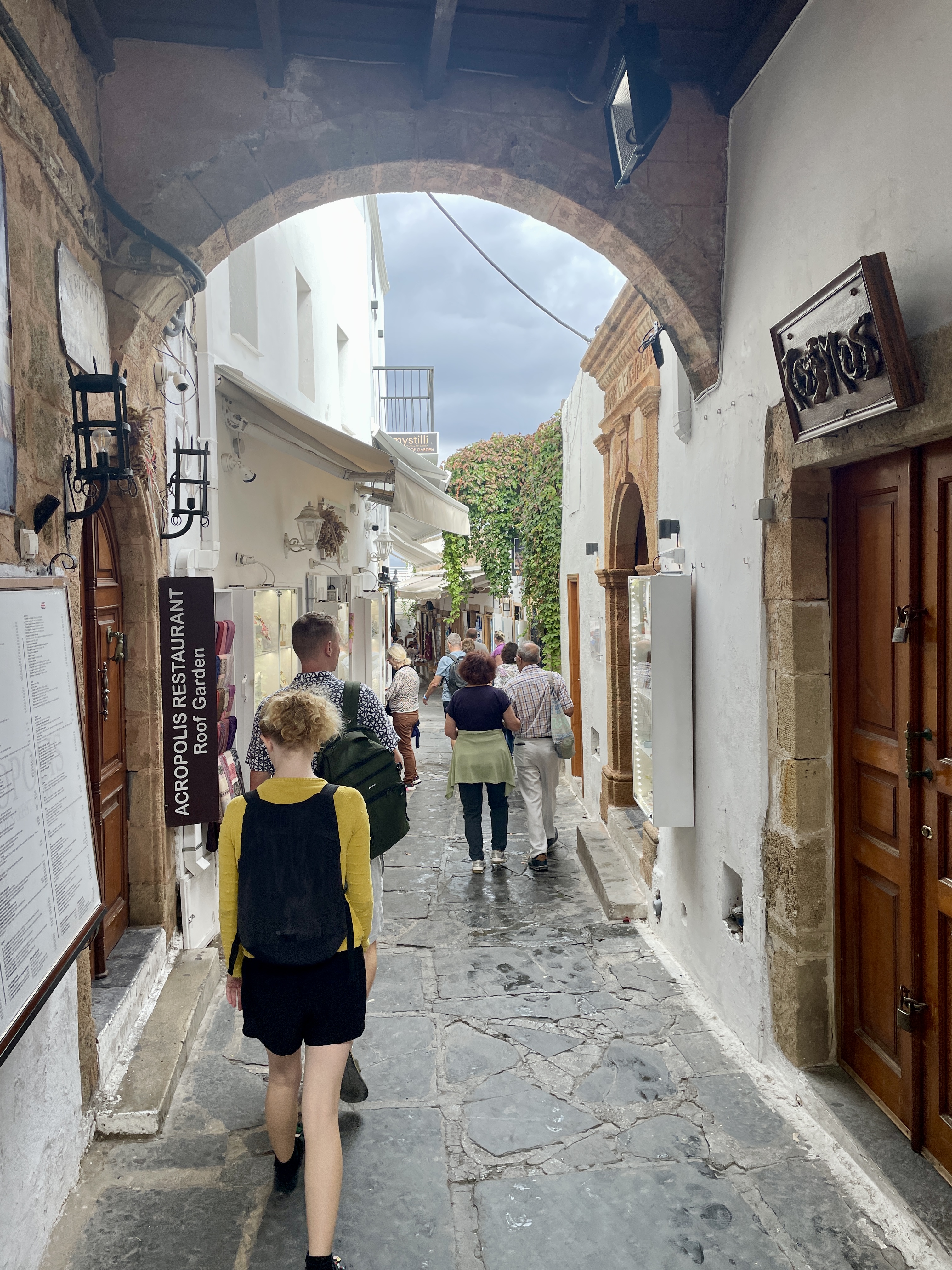 Wandering The Streets Of Lindos, Rhodes
