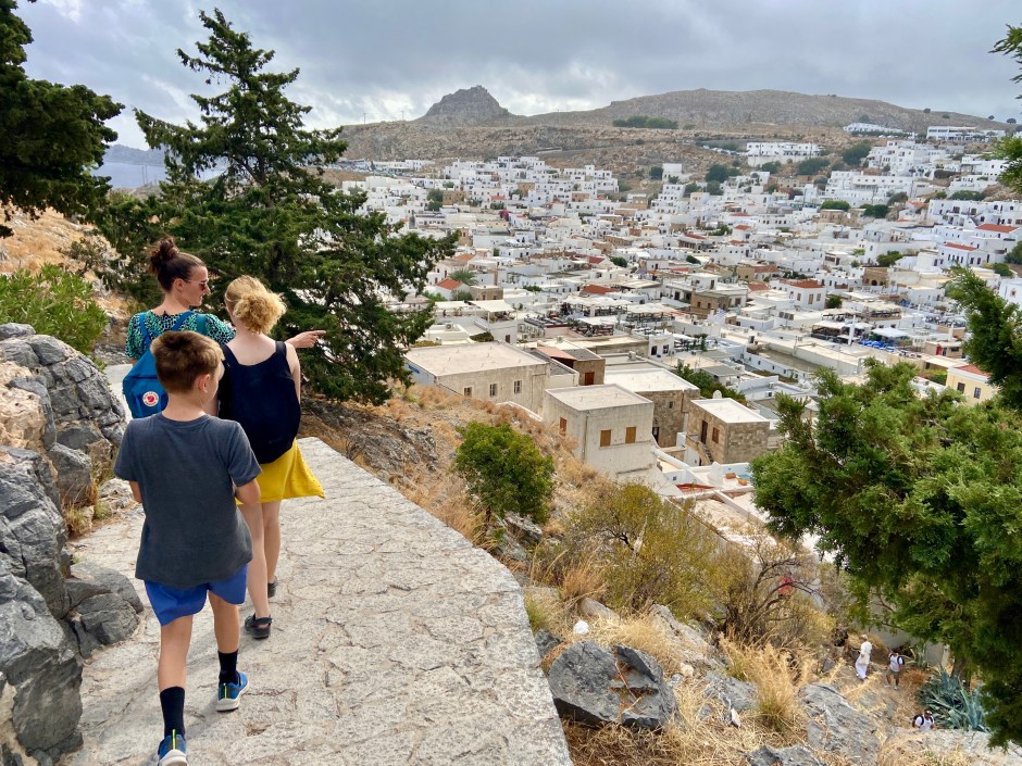 Wandering The Streets Of Lindos, Rhodes