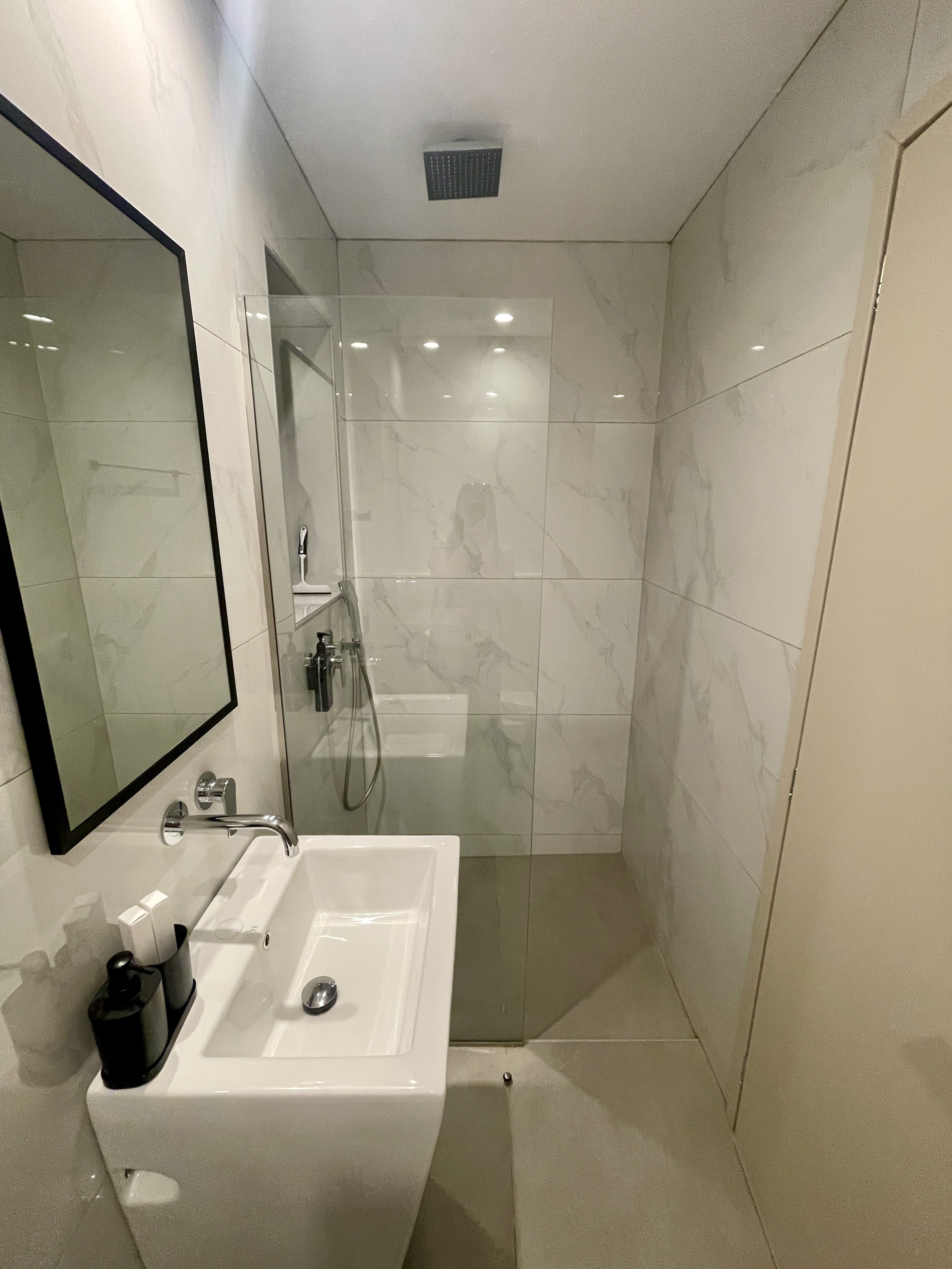 En-suite at Zen Club Luxury Villas in kolymbia in Rhodes in Greece