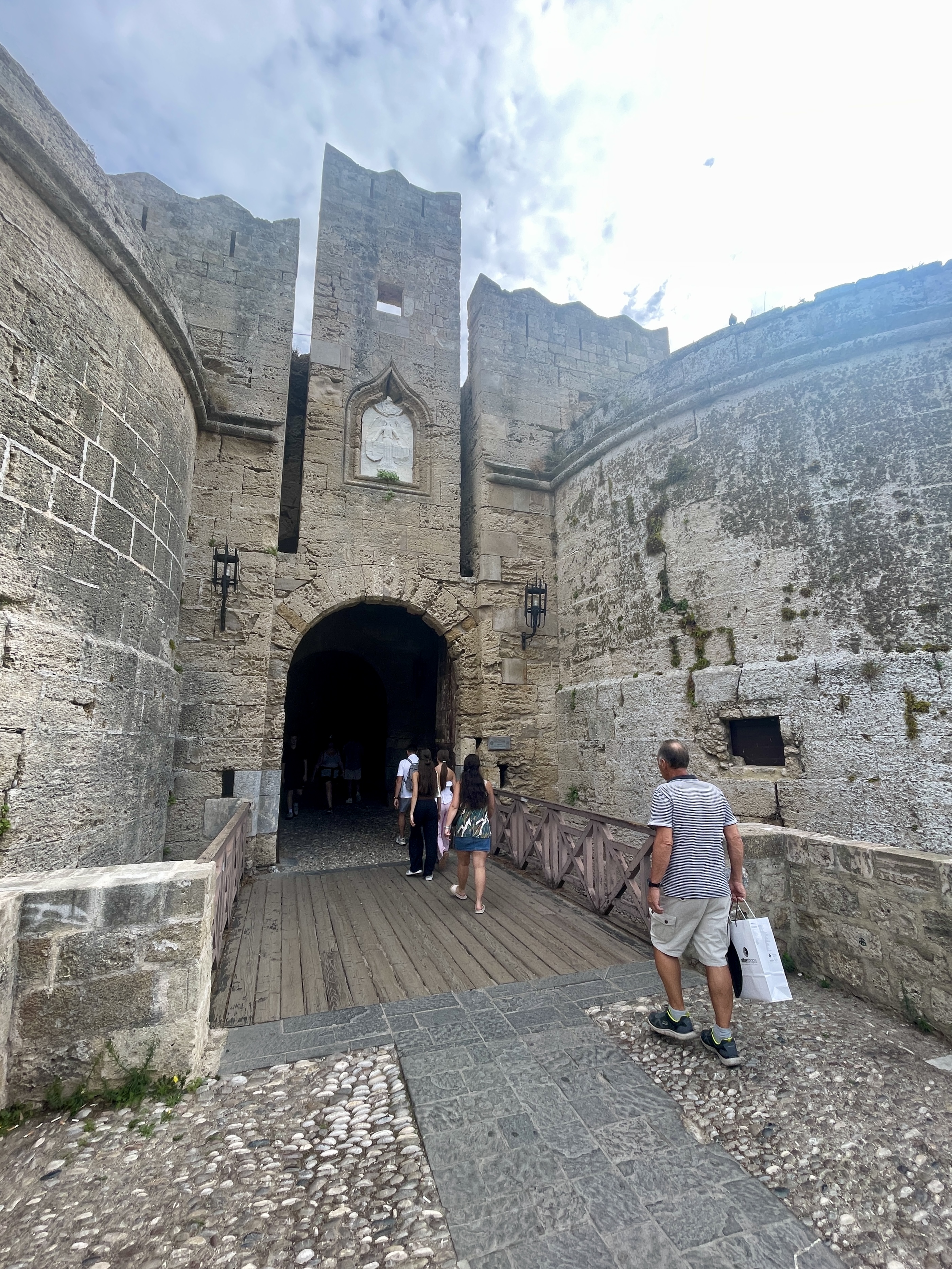 Gates and entranceway into Rhodes Old Town