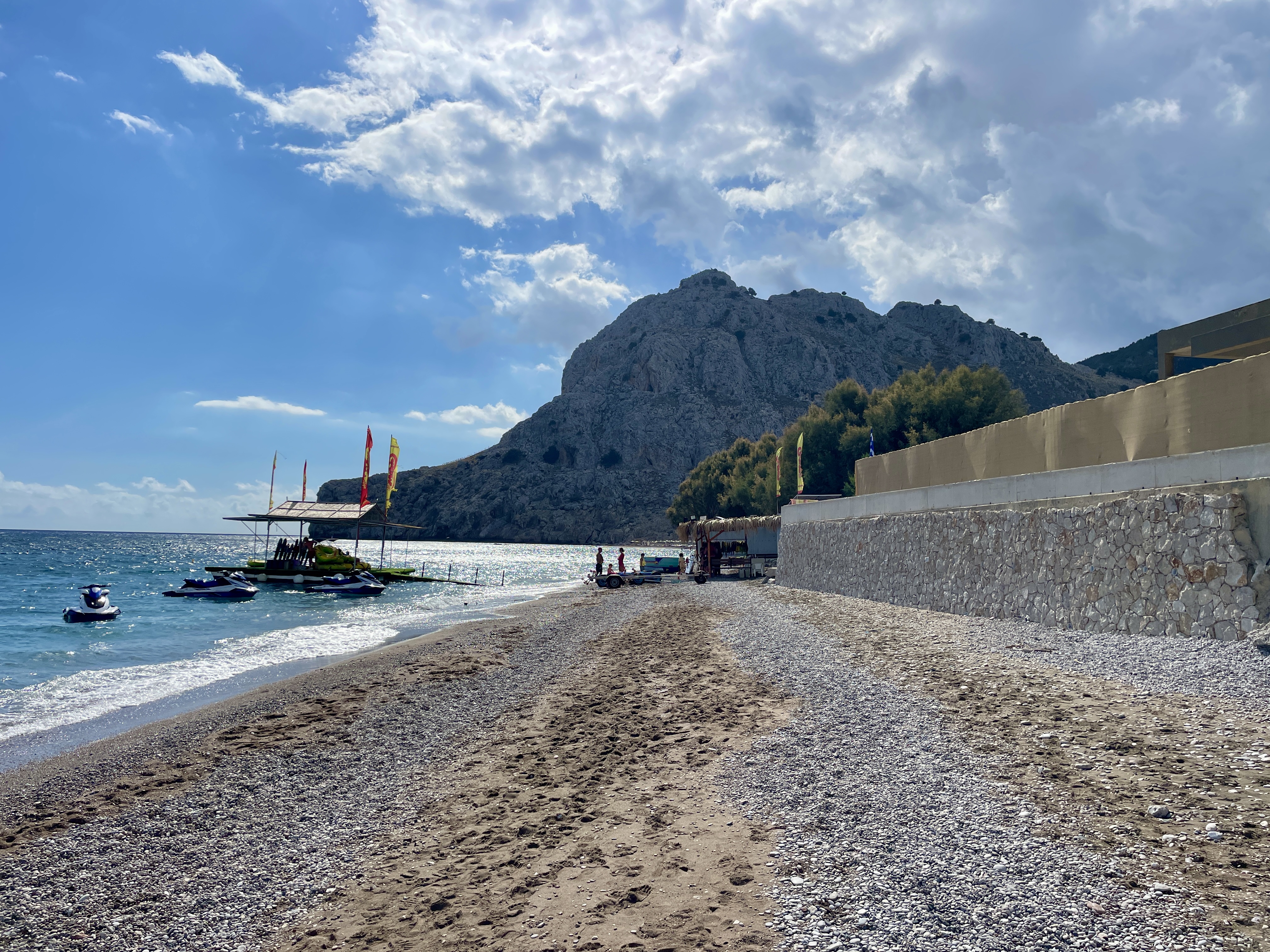 Kolimbia Beach in Rhodes