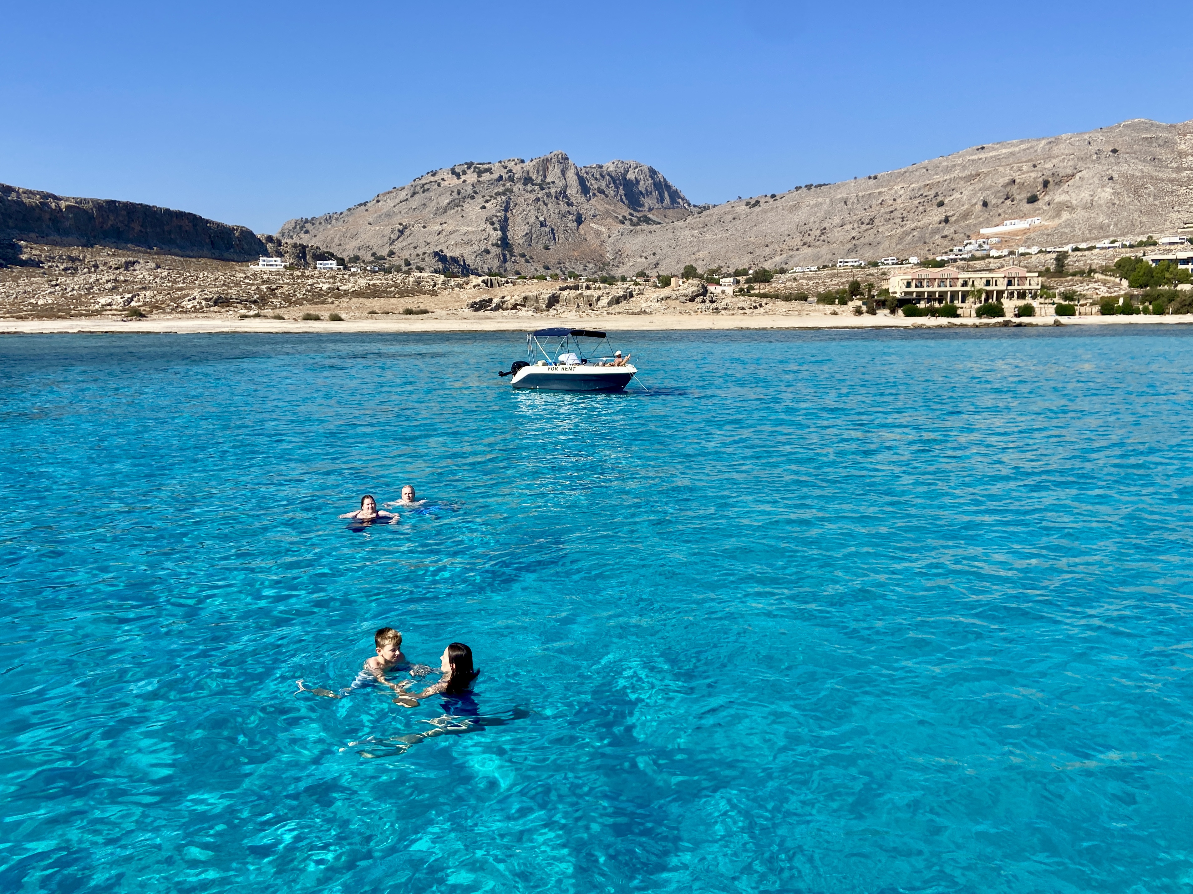 Navarone Bay turquoise water