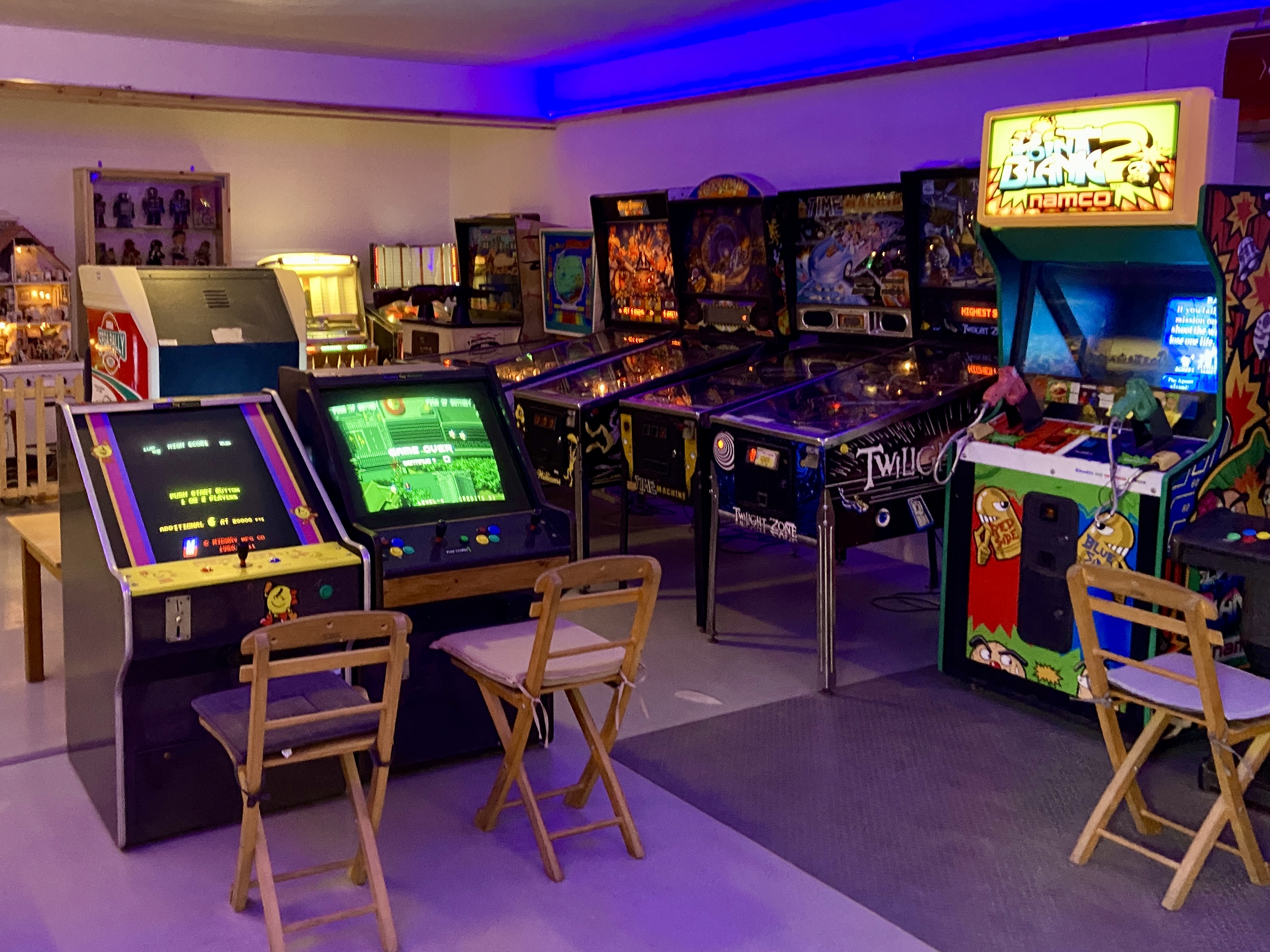 Retro arcade at the Toy Museum in Rhodes, Greece