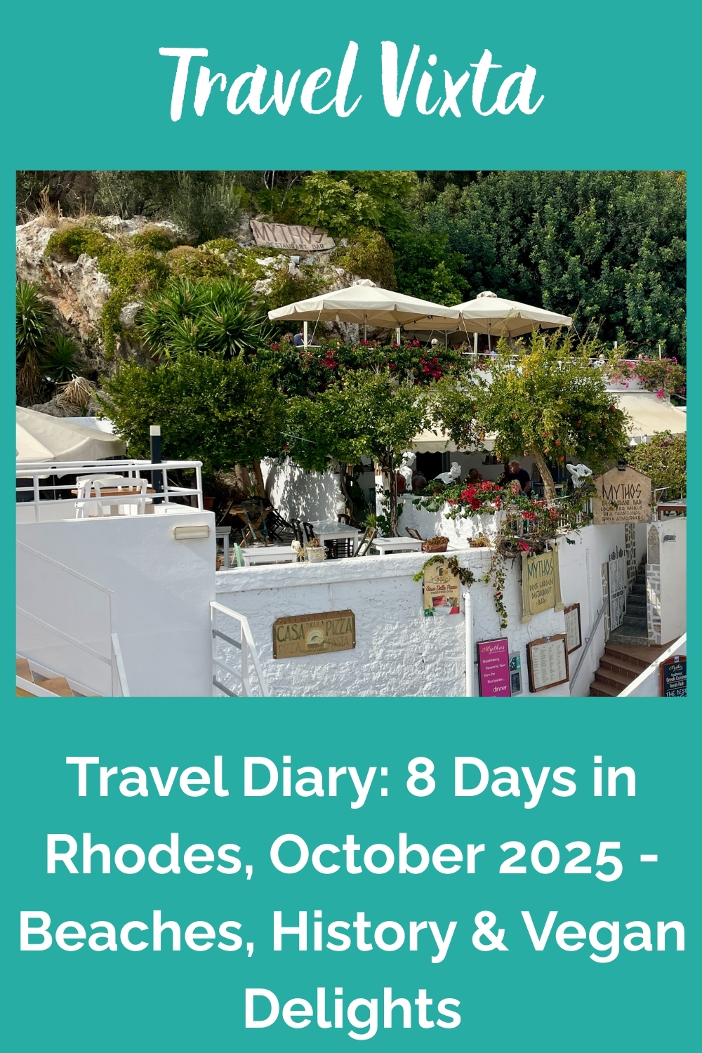 Travel Diary: 8 Days in Rhodes, October 2025 – Beaches, History & Vegan Delights