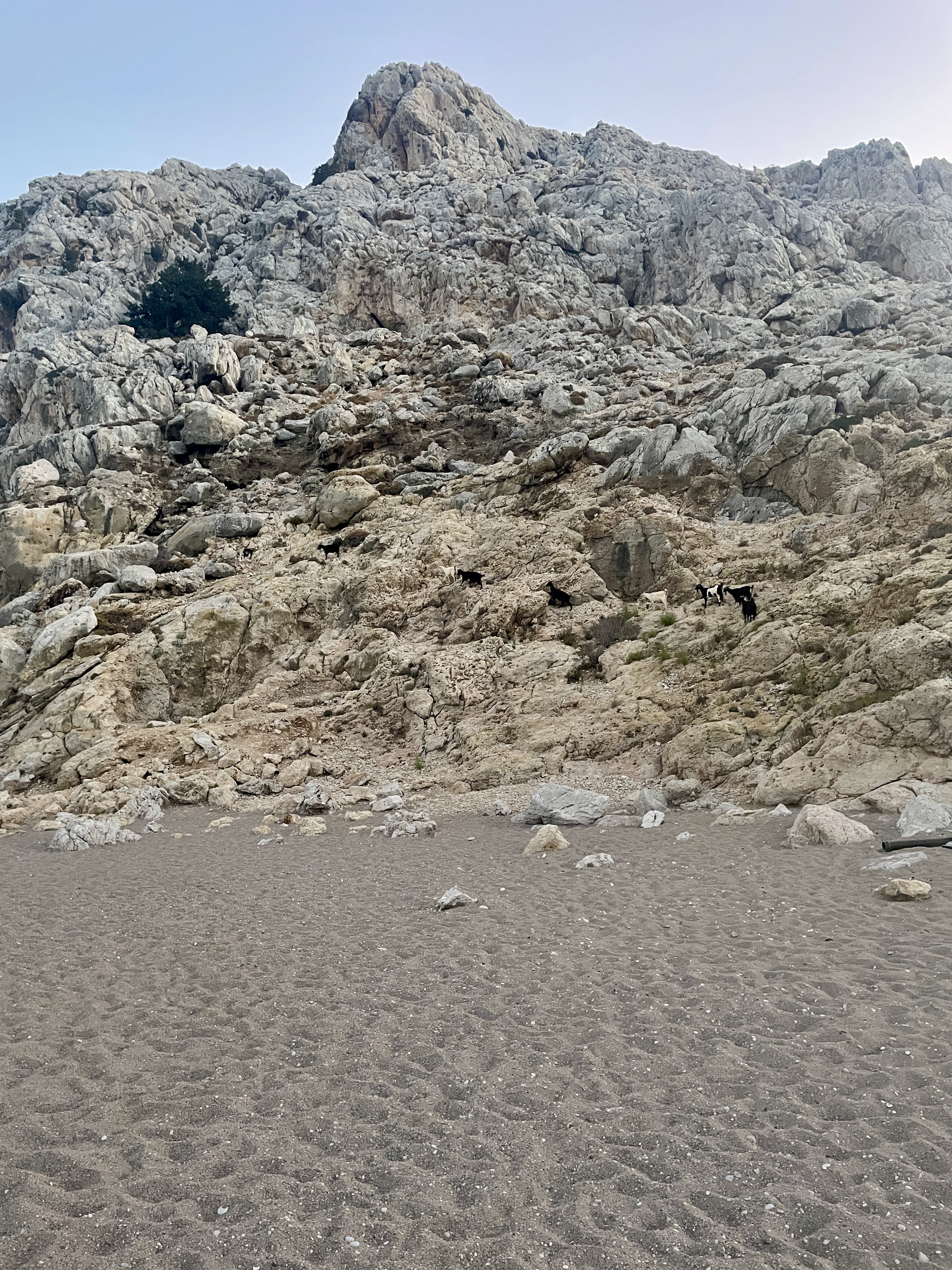 White Rock Beach, Rhodes