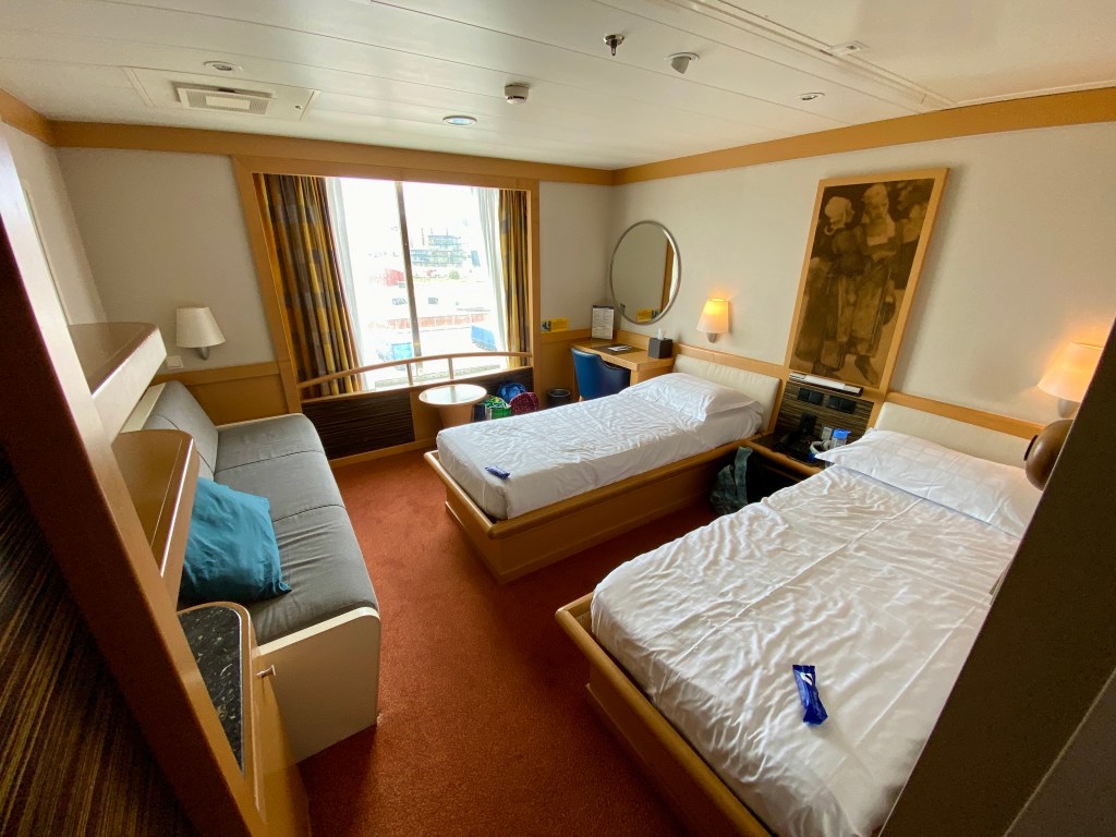 Deluxe Cabin on Brttany Ferries Pont Aven