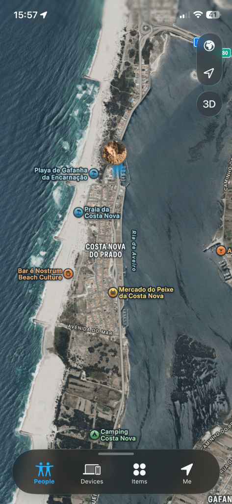 Costa Nova location