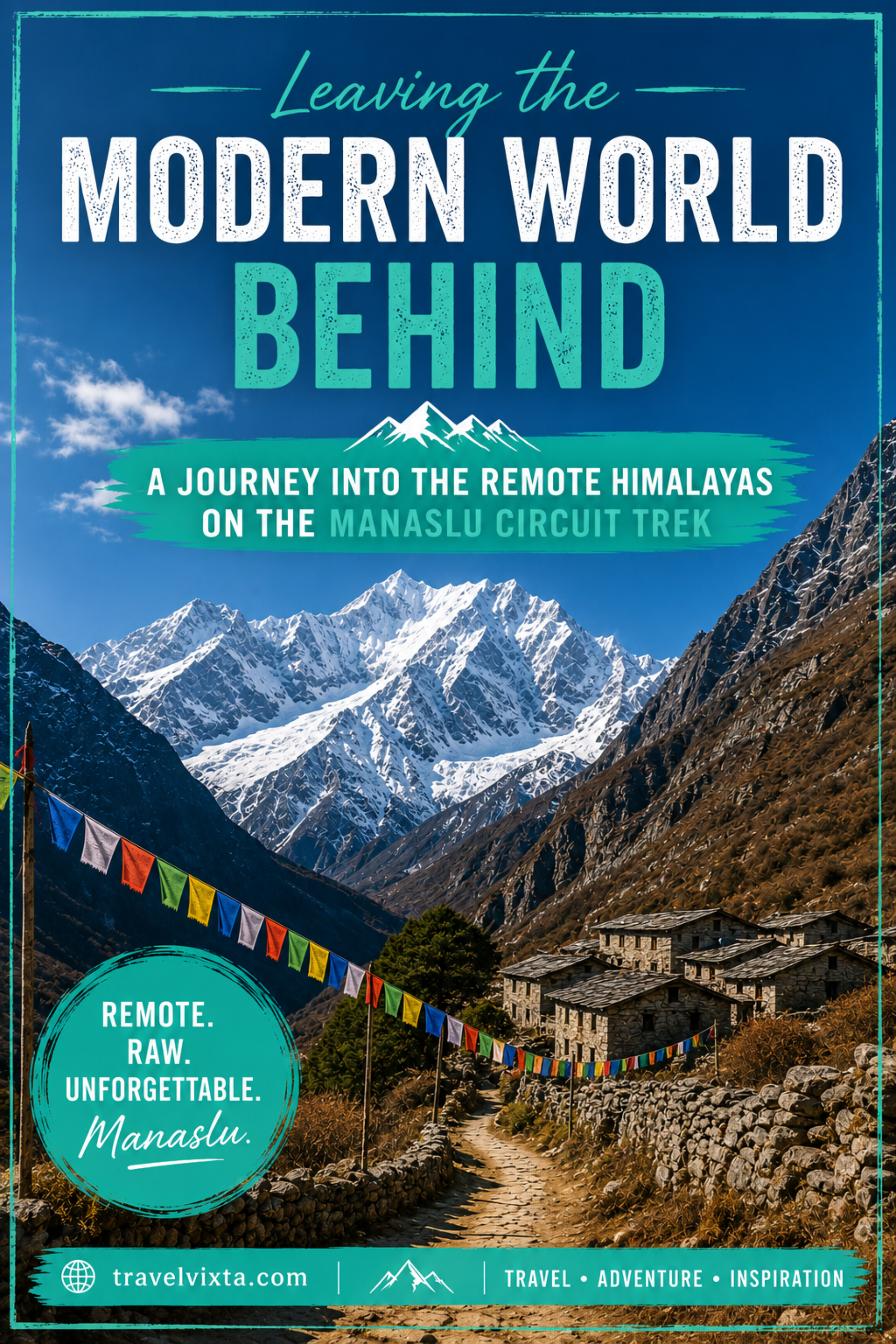 Manaslu Circuit Trek A Journey into the Remote Himalayas