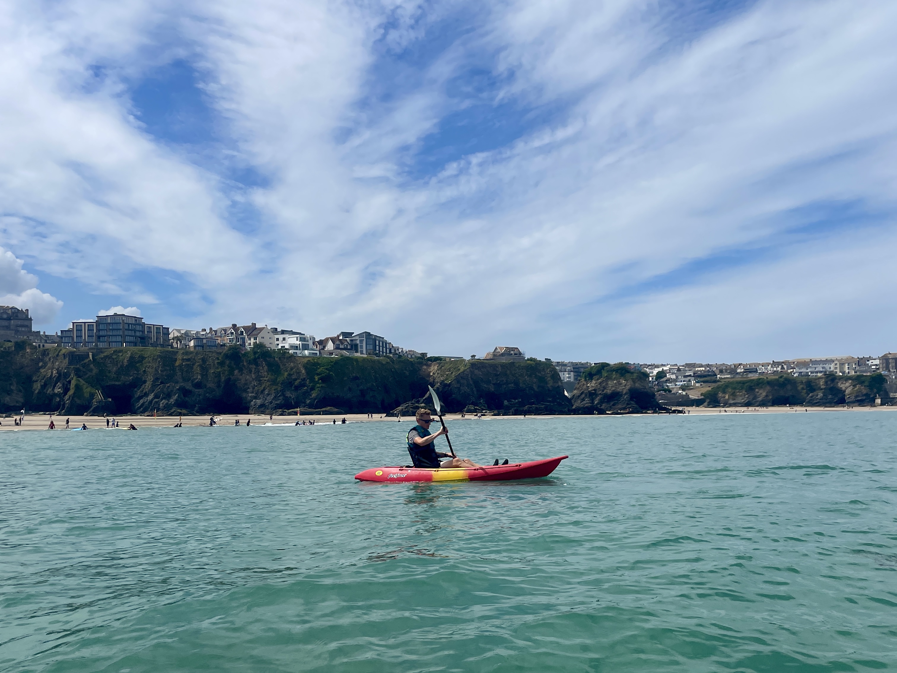 Kayaking in Newquay